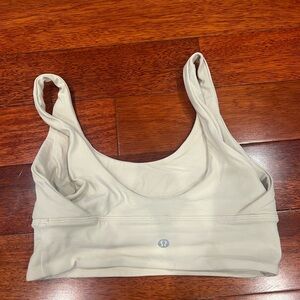 Size 4 lululemon Align™ Bra Light Support, A/B Cup in Pale Linen
